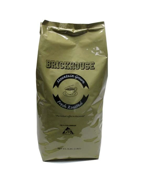 Brickhouse 100% Colombian Bean, 3/5 Lb Bags 5 Brickhouse 100% Colombian Bean, 3/5 Lb Bags - Image 3
