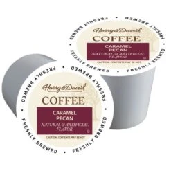Harry & David Coffee Combo, Dark Roast, Caramel Pecan 2/18 Ct Boxes -Drinks Store 121212 3