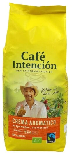 Café Intención Ecológico Caffe Crema 7 Café Intención Ecológico Caffe Crema -Drinks Store 4006581020686 cafe intencion crema aromatico caffe crema kl