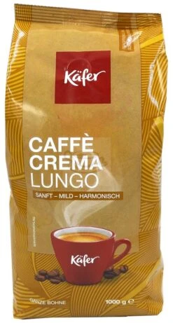 Käfer Caffe Crema Lungo 5 Käfer Caffe Crema Lungo -Drinks Store 4037014004508 kaefer minges caffe crema lungo kl