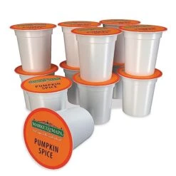 Market & Main Pumpkin Spice Compatible With Keurig K-cup Brewers, 6 Boxes (72 Cups) -Drinks Store 81suvcqzihl. sx679
