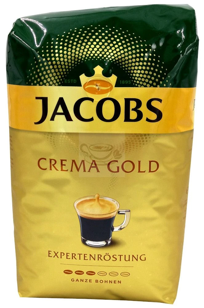 Jacobs CREMA Gold Expertenröstung 1 Kilo 3 Jacobs CREMA Gold Expertenröstung 1 Kilo