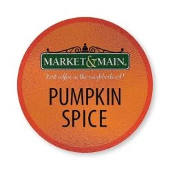 Market & Main Pumpkin Spice Compatible With Keurig K-cup Brewers, 6 Boxes (72 Cups) -Drinks Store 91v76wostql. sx679
