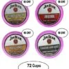 Jim Beam Coffee Single Serve Cups, Assorted Flavors,18 Cups Each 2 Jim Beam Coffee Single Serve Cups, Assorted Flavors,18 Cups Each -Drinks Store Jim Beam Coffee Single Serve Cups Assorted Flavors 72 cups 2nd