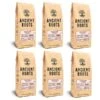 Ancient Roots Hazelnut Medium Roast Flavored Mushroom Ground Coffee 6/12 Oz Bags -Drinks Store ancient roots hazelnut flavored mushroom coffee hazelnut coffee6bags