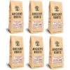 Ancient Roots Sea Salted Caramel Flavored Mushroom Medium Roast Ground Coffee, 6/12 Oz Bags -Drinks Store ancient roots sea salted caramel flavored mushroom coffee salted caramel coffee6bags