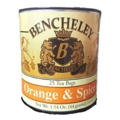 Bencheley Orange & Spice Tea, 25 Tea Bags (1.54 Oz) 9 Bencheley Orange & Spice Tea, 25 Tea Bags (1.54 Oz) -Drinks Store bencheley orange spice tea 1