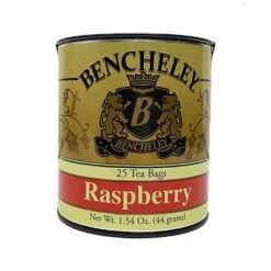Bencheley Raspberry Tea, 25 Tea Bags (1.46 Oz) -Drinks Store bencheley raspberry tea1 1