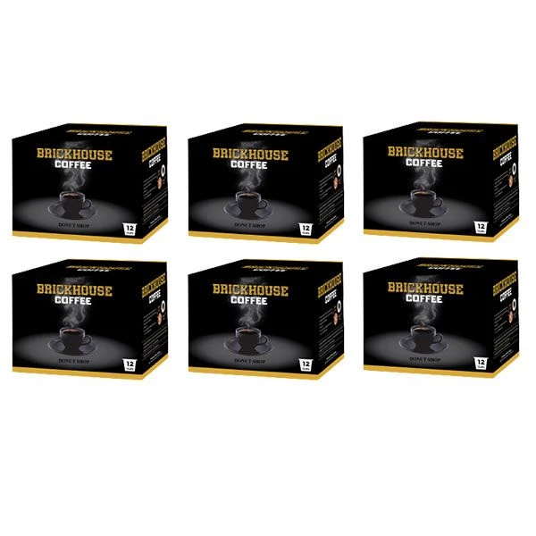 Brickhouse Single Serve Coffee, Donut Shop, 72 Count 3 Brickhouse Single Serve Coffee, Donut Shop, 72 Count