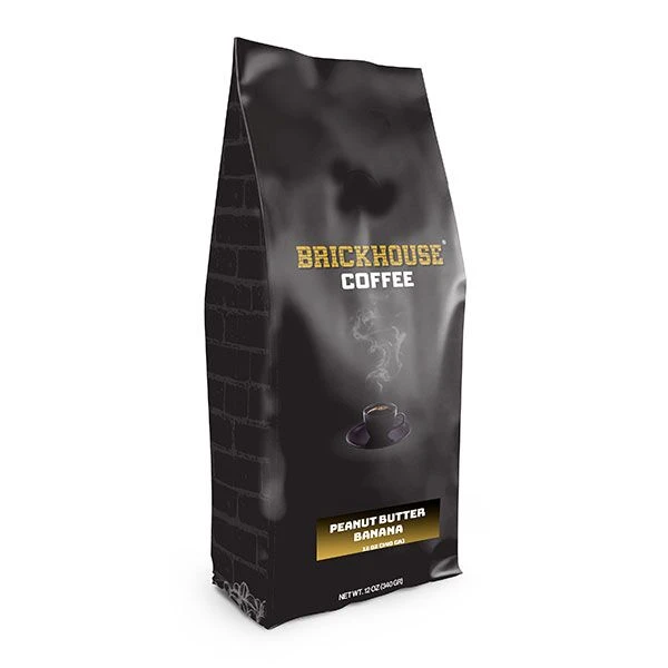 Brickhouse Ground Coffee, Peanut Butter Banana, 6/12 Oz Bags 4 Brickhouse Ground Coffee, Peanut Butter Banana, 6/12 Oz Bags - Image 2