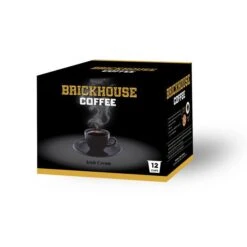Brickhouse Single Serve Coffee, Irish Cream, 72 Count -Drinks Store brickhouse irish cream single serve cups 12 count