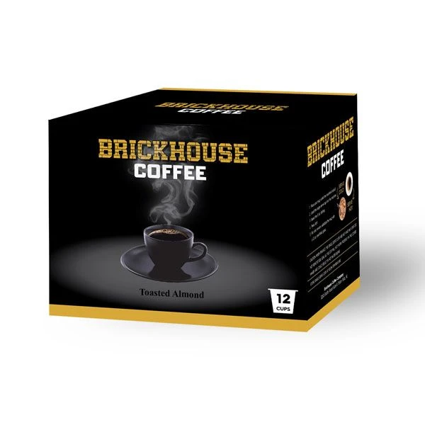 Brickhouse Single Serve Coffee, Toasted Almond, 72 Count 4 Brickhouse Single Serve Coffee, Toasted Almond, 72 Count - Image 2