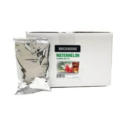 Brickhouse Watermelon Flavored Iced Tea, 24/3 Oz Packets, Loose Leaf With Filters -Drinks Store brickhouse watermelon flavored iced tea 24 3 oz packets