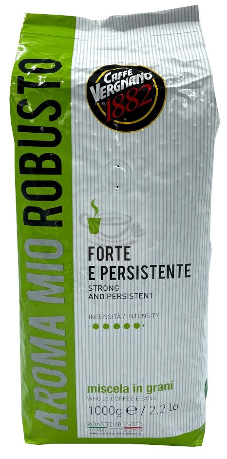 Caffè Vergnano Caffé Vergnano Aroma Mio Robusto 1kg Coffee Beans 4 Caffè Vergnano Caffé Vergnano Aroma Mio Robusto 1kg Coffee Beans - Image 2