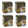 China Mist Sencha With Matcha Organic Green Full Leaf Tea Sachet, 4 Boxes 15 Count Each