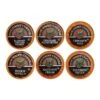 Coffee Lovers Single Serve Sampler: Blueberry Cinnamon Crumble, Chocolate Peanut Butter, Cinnamon Roll, French Vanilla, Hazelnut Cream And Southern Pecan (6 Cups Per Flavor) -Drinks Store coffee lovers single serve sampler generic 6 pack