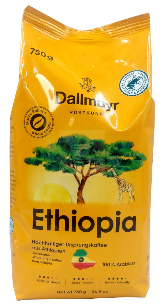 Dallmayr Ethiopia 750g Coffee Beans 3 Dallmayr Ethiopia 750g Coffee Beans
