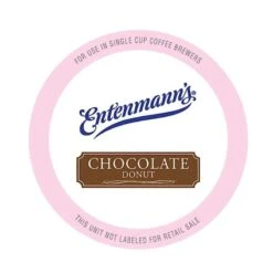 Entenmann's Single Serve Coffee, Chocolate Donut, 4/10 (40 Count) -Drinks Store entchocodonut