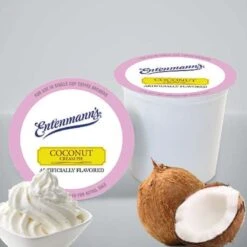 Entenmann's Single Serve Coffee, Coconut Cream Pie, 100 Count -Drinks Store entcoconutcreampie