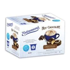 Entenmann's Single Serve Coffee, Hot Chocolate Original, 6/12 Count 10 Entenmann's Single Serve Coffee, Hot Chocolate Original, 6/12 Count -Drinks Store entenmann s original hot chocolate k cups 12 count 1