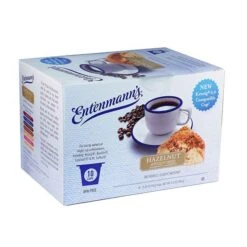 Entenmann's Single Serve Coffee, Hazelnut 4/10 (40 Count) -Drinks Store entenmanns hazelnut single serve cups 10 cups 1