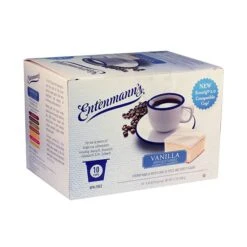 Entenmann's Single Serve Coffee, Vanilla 4/10 (40 Count) -Drinks Store entenmanns vanilla single serve cups 1