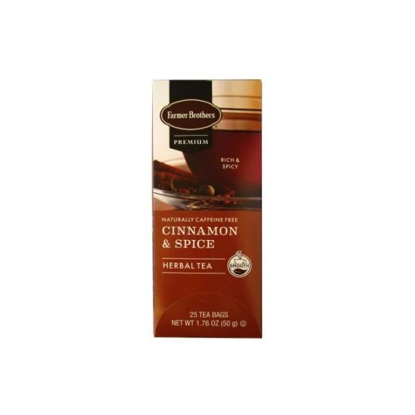Farmer Brothers Premium: Cinnamon Hot Tea, 2/25 Ct Tea Boxes 5 Farmer Brothers Premium: Cinnamon Hot Tea, 2/25 Ct Tea Boxes - Image 3