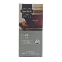 Farmer Brothers Premium: Earl Grey Hot Tea, 6/25 Ct Tea Boxes 9 Farmer Brothers Premium: Earl Grey Hot Tea, 6/25 Ct Tea Boxes -Drinks Store fbearlgreyblacktea2