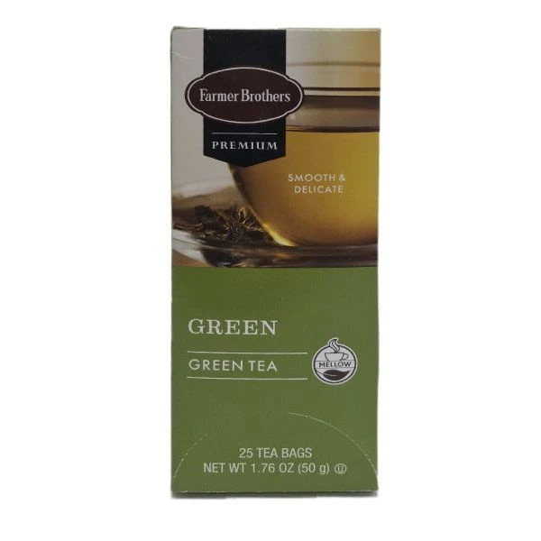 Farmer Brothers Premium: Green Tea, 6/25 Ct Tea Boxes 5 Farmer Brothers Premium: Green Tea, 6/25 Ct Tea Boxes - Image 3