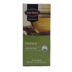 Farmer Brothers Premium: Green Tea, 2/25 Ct Tea Boxes 9 Farmer Brothers Premium: Green Tea, 2/25 Ct Tea Boxes -Drinks Store fbgreentean2 2