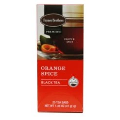 Farmer Brothers Premium: Orange Spice Hot Tea, 2/25 Ct Tea Boxes 9 Farmer Brothers Premium: Orange Spice Hot Tea, 2/25 Ct Tea Boxes -Drinks Store fboraangespiceteap3