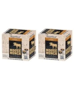 Harry & David Milk Chocolate Caramel Moose Munch Single-Serve Coffee 2/18 Count -Drinks Store harry david milk chocolate caramel moose munch single serve coffee 2 box 36 ct