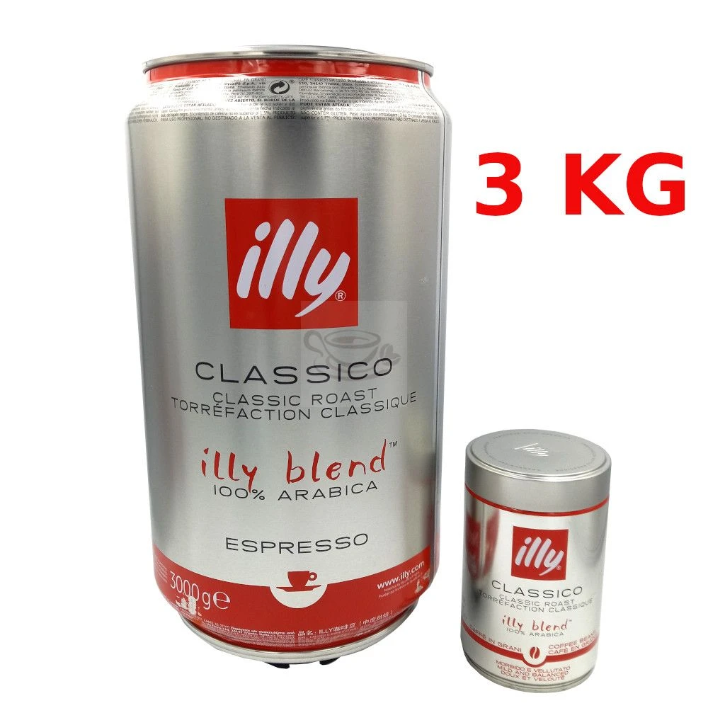 Illy Classico Espresso XXL 3 KG (catering) 3 Illy Classico Espresso XXL 3 KG (catering)