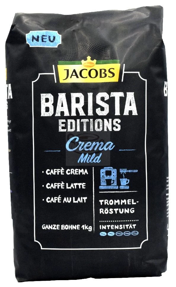 Jacobs Barista Editions Crema Mild 1 Kilo Coffee Beans 3 Jacobs Barista Editions Crema Mild 1 Kilo Coffee Beans