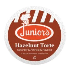 Junior's Most Fabulous Hazelnut Torte, Medium Roast Single Single Serve 18 Ct -Drinks Store juniors most fabulous hazelnut torte medium roast single single serve