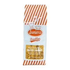 Junior's Most Fabulous Salted Caramel Ground Coffee, 4/12 Oz Bag 10 Junior's Most Fabulous Salted Caramel Ground Coffee, 4/12 Oz Bag -Drinks Store juniorssaltedcaramel1 1