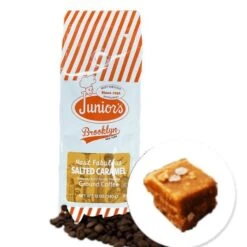 Junior's Most Fabulous Salted Caramel Ground Coffee, 12 Oz Bag -Drinks Store juniorssaltedcaramelmain