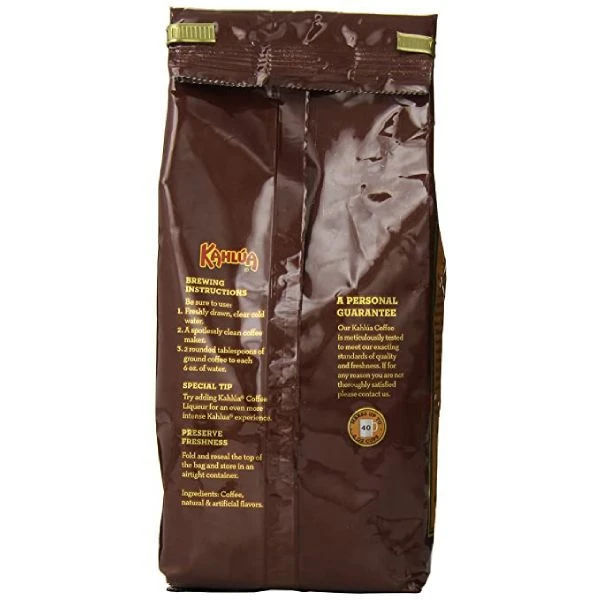 Kahlua Hazelnut Gourmet Ground Coffee (3 Bags/12 Oz) 7 Kahlua Hazelnut Gourmet Ground Coffee (3 Bags/12 Oz) - Image 5
