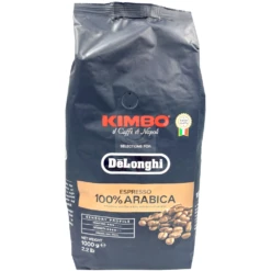 DeLonghi Kimbo Espresso 100% Arabica -Drinks Store kimbo delonghi espresso arabica