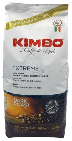 Kimbo Espresso Bar Extreme -Drinks Store kimbo extreme dark roast kl