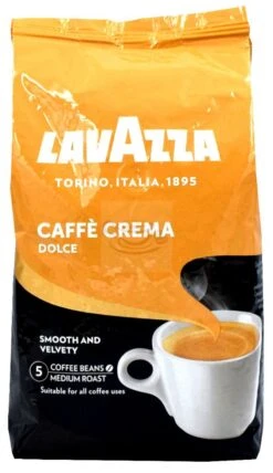 Lavazza Dolce Caffe Crema 7 Lavazza Dolce Caffe Crema -Drinks Store lavazza caffe crema dolce kopen 1 kilo bohne bonen kaffee koffie kl