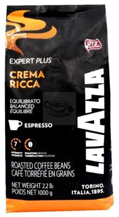 Lavazza Crema Ricca Espresso (expert) 9 Lavazza Crema Ricca Espresso (expert) -Drinks Store lavazza expert plus crema ricca espresso utz kopen kaufen bonen kl