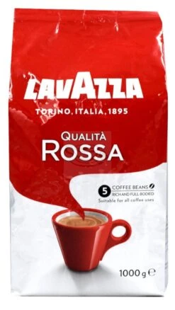 Lavazza Qualita Rossa -Drinks Store lavazza qualita rossa kopen kaufen bohne bonen koffie kaffee kl