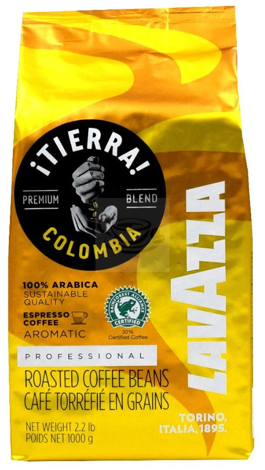 Lavazza (i)Tierra Colombia Koffiebonen 1 Kilo 4 Lavazza (i)Tierra Colombia Koffiebonen 1 Kilo - Image 2