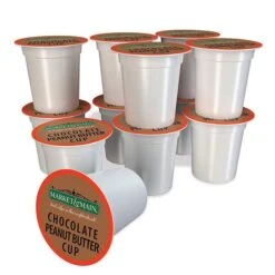 Market & Main Chocolate Peanut Butter Single Serve Coffee Cups, 2 Boxes (24 Cups) 11 Market & Main Chocolate Peanut Butter Single Serve Coffee Cups, 2 Boxes (24 Cups) -Drinks Store market main chocolate peanut butter cup ground coffee single serve cups 1box 12cups1 2