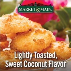Market & Main Coconut Macaroon Single Serve Coffee Cups, 2 Boxes (24 Cups) -Drinks Store market main onecup coconut macaroon compatible with keurig k cup brewers 12 count3 2