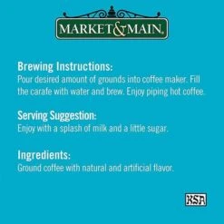 Market & Main® Salted Caramel Flavored Coffee (6 Bags/12 Oz) 14 Market & Main® Salted Caramel Flavored Coffee (6 Bags/12 Oz) -Drinks Store market n main jamaican me crazy flavored coffee single bag5 2 1
