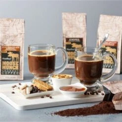Harry & David Maple Vanilla Moose Munch Gourmet Coffee 4 Bags -Drinks Store mm3 2