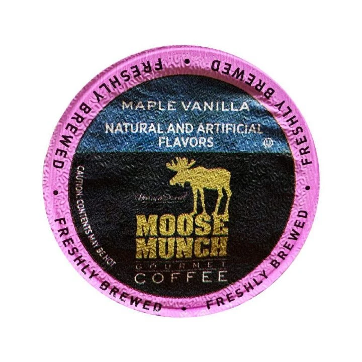 Moose Munch Maple Vanilla Single Serve Coffee By Harry & David, 2/18 Count 4 Moose Munch Maple Vanilla Single Serve Coffee By Harry & David, 2/18 Count - Image 2