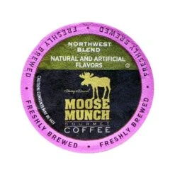 Moose Munch Northwest Blend Coffee Single Serve Coffee By Harry & David, 4/18 Count -Drinks Store moosemunchnorthwest 1 1